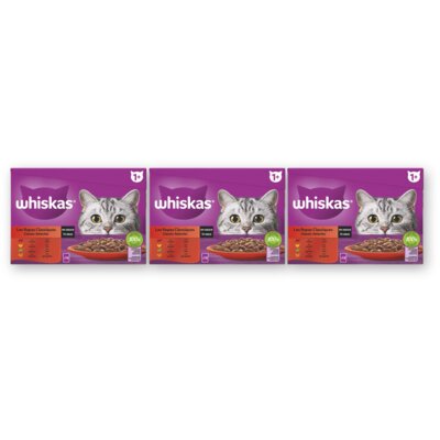 pdp-image-Whiskas 1+ Classic selectie in saus 3-pack
