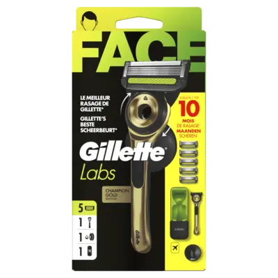 pdp-image-Gillette Labs razor + 5 mesjes pakket