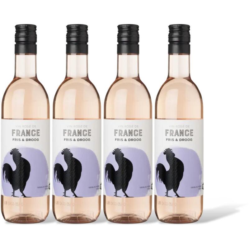 AH AH Franse rosé huiswijn 4 flessen
