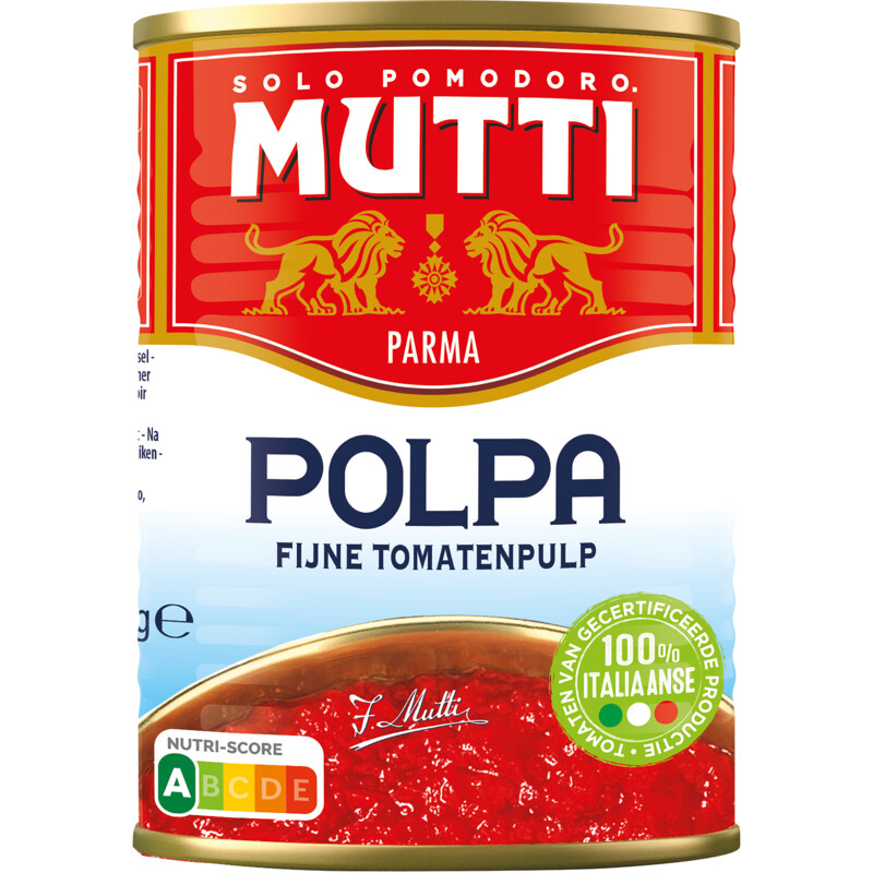 Een afbeelding van Mutti Polpa fijne tomatenpulp