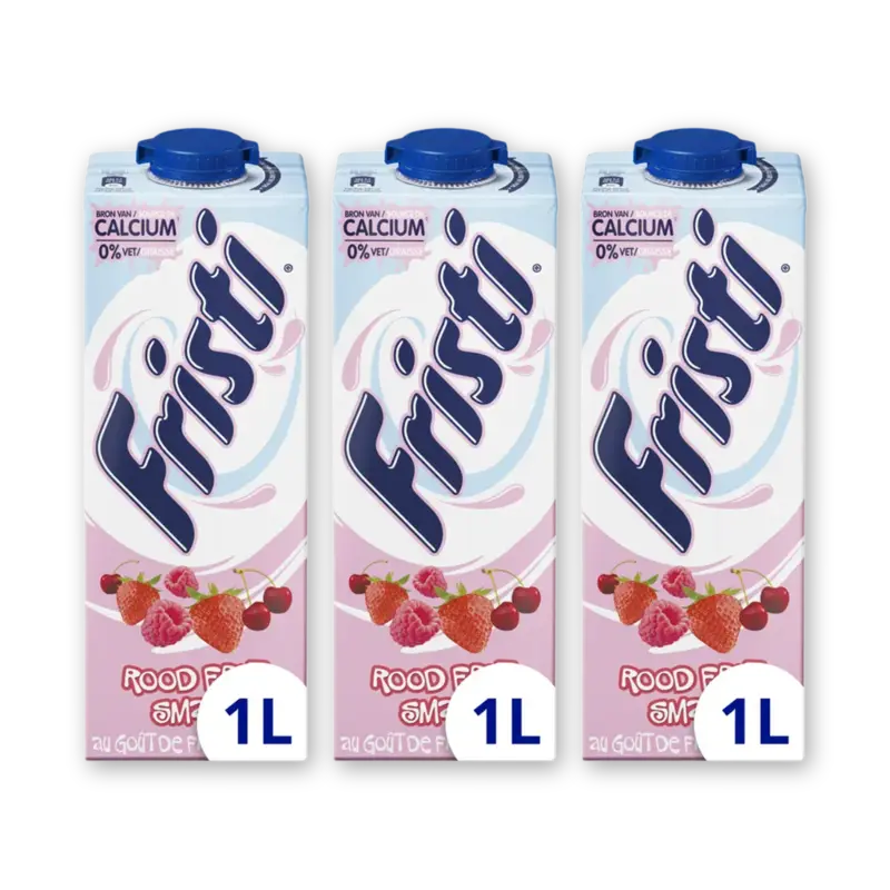Rood fruitsmaak 3-pack