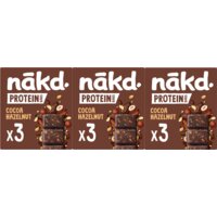 Nakd Protein bars cocoa hazelnut 3-pack