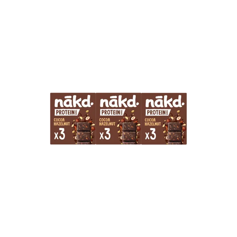 Nakd Protein bars cocoa hazelnut 3-pack