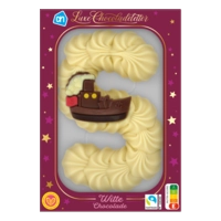 AH Luxe chocoladeletter witte chocolade