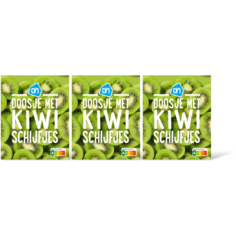 AH Doosje met kiwi schijfjes 3-pack