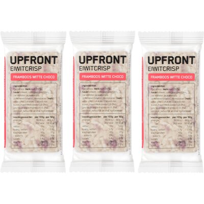 pdp-image-Upfront Eiwit crisp witte choc framboos 3-pack
