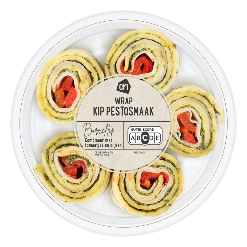 Wrap kip pestosmaak