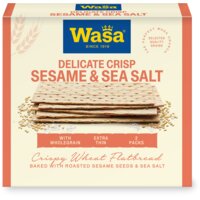 Een afbeelding van Wasa Delicate crisp sesame & seasalt