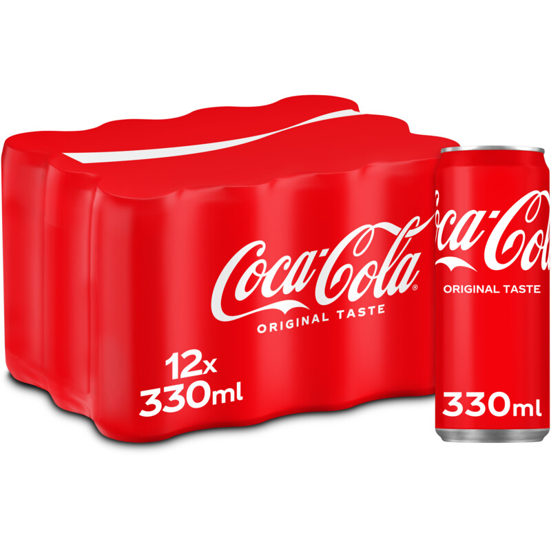 Een afbeelding van Coca-Cola Original taste regular 12-pack