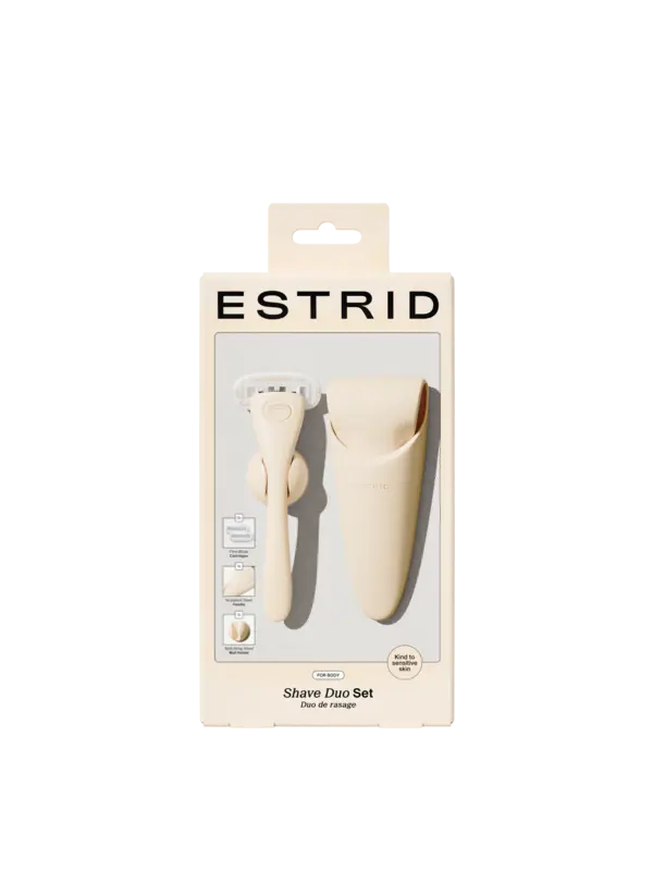 Estrid Shave duo set fawn