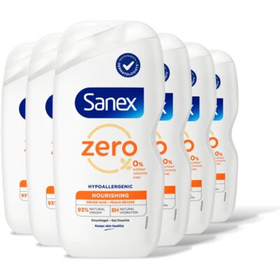 pdp-image-Sanex Zero% nourishing douchegel drg huid 6pk