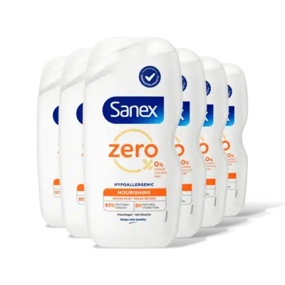 pdp-image-Sanex Zero% nourishing douchegel drg huid 6pk