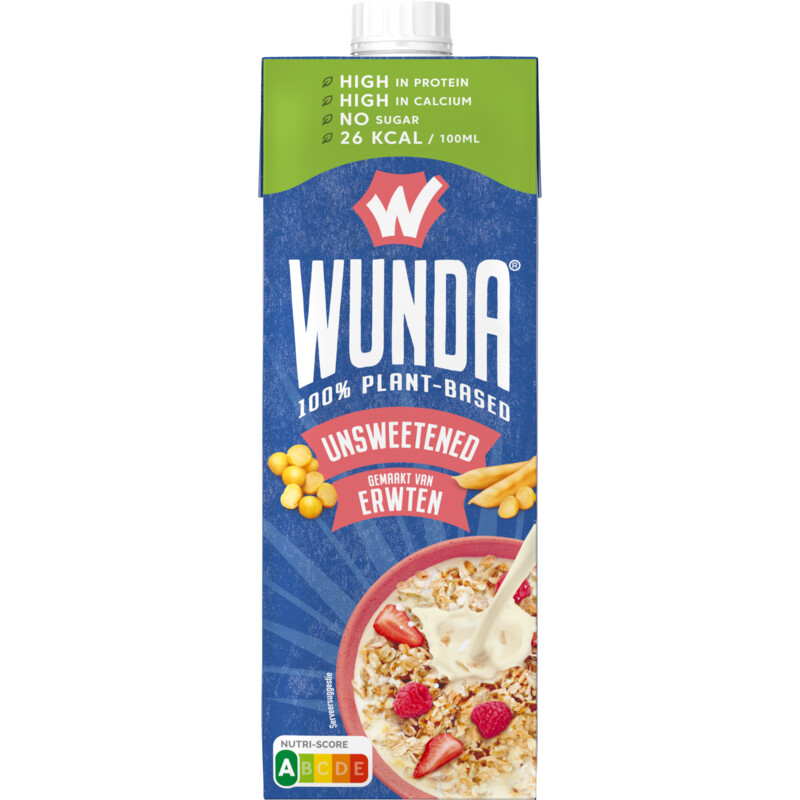 Een afbeelding van Wunda Unsweetened plantaardig