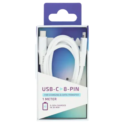 pdp-image-VOYA USB-C naar 8-pin kabel 1 meter