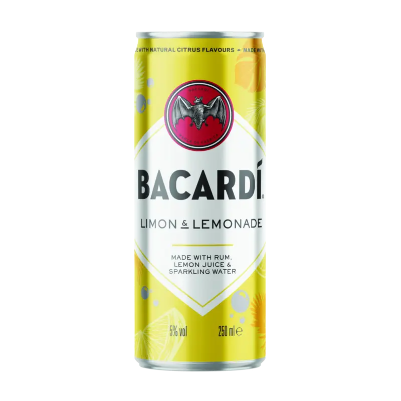 Bacardi Limon & lemonade