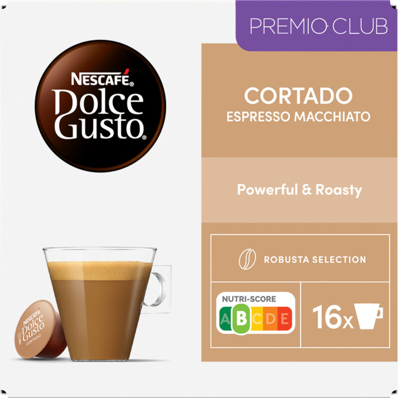 Een afbeelding van Nescafé Dolce Gusto Cortado macchiatto capsules