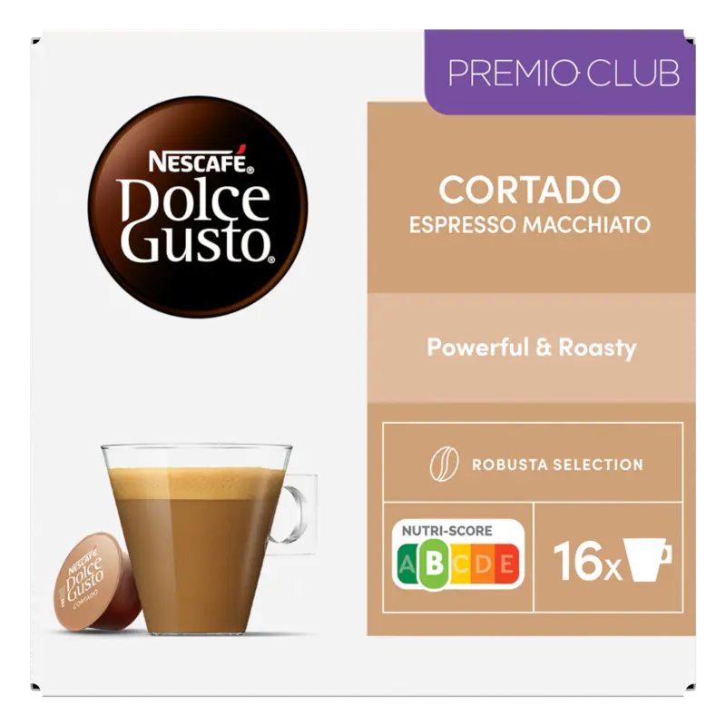 Nescafé Dolce Gusto Cortado macchiatto capsules