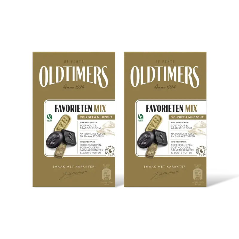 Oldtimers Favorieten mix 2-pack