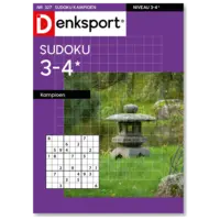 Dsp 3-4* sudoku kampioen