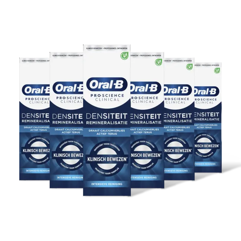 Oral-B Density linical tandpasta 6-pack