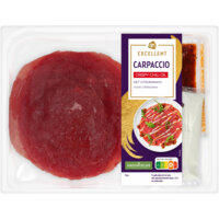 Een afbeelding van AH Greenfields Carpaccio crispy chili oil