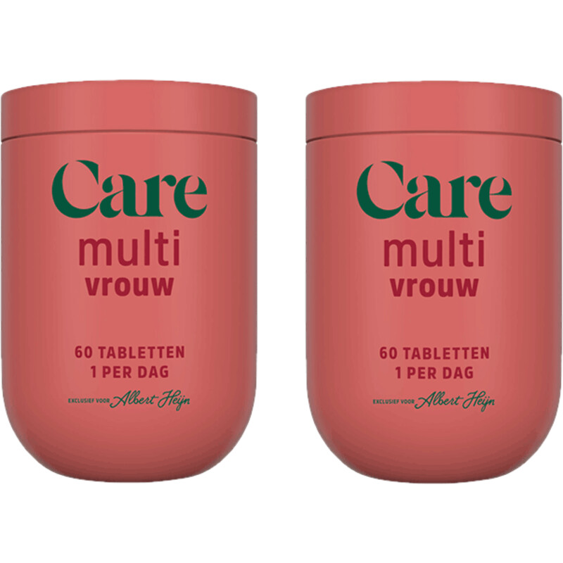 Een afbeelding van Care Multi vitaminen vrouw 2-pack
