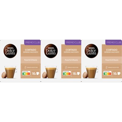 pdp-image-Nescafé Dolce Gusto Cortado macchiatto capsules 3-pack