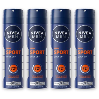 pdp-image-NIVEA Men sport anti transpirant spray 4-pack