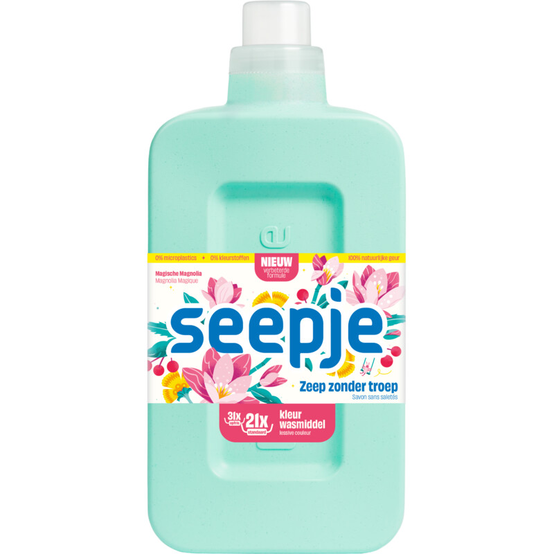 Seepje Wasmiddel kleur