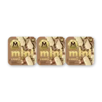 Magnum Mini utopia double hazelnut 3-pack