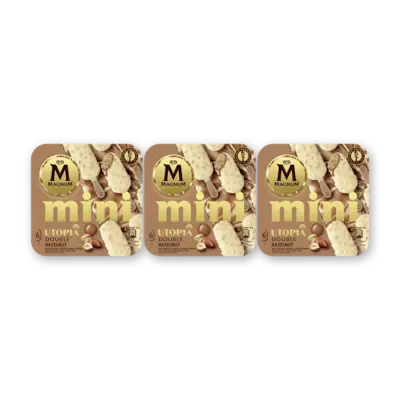 pdp-image-Magnum Mini utopia double hazelnut 3-pack