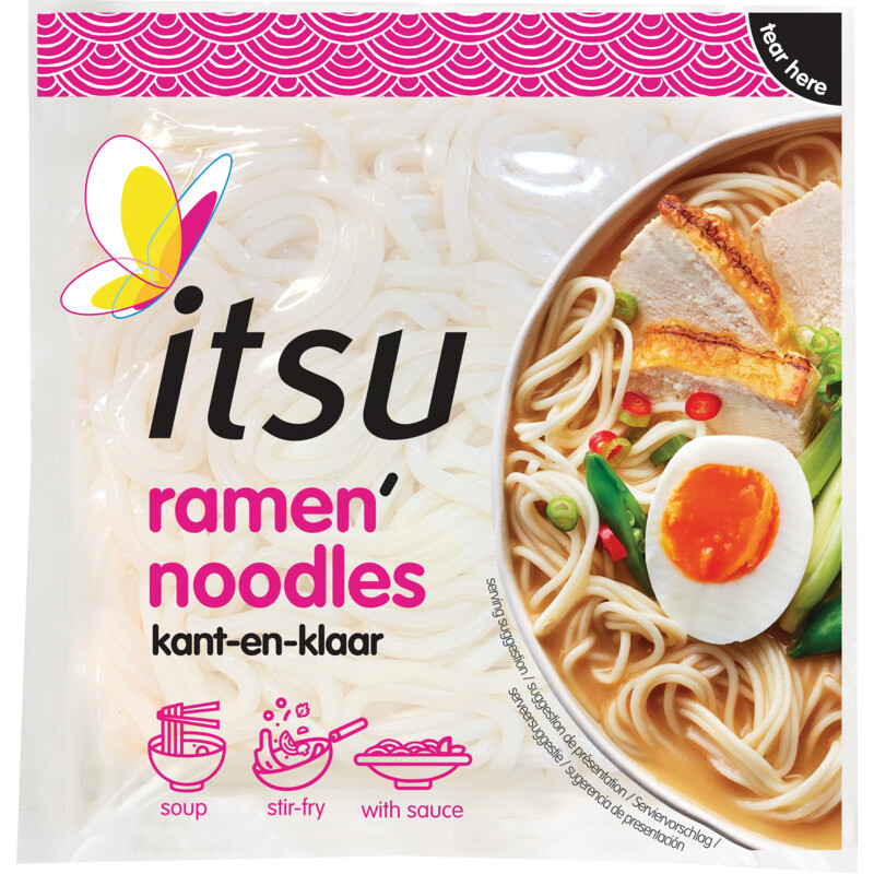 Een afbeelding van Itsu Ramen noodles kant-en-klaar