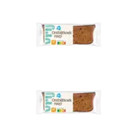 AH Glutenvrij Vezelrijke ontbijtkoekreep 2-pack