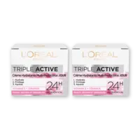 L'Oréal Triple active hyraterende dagcreme 2-pck