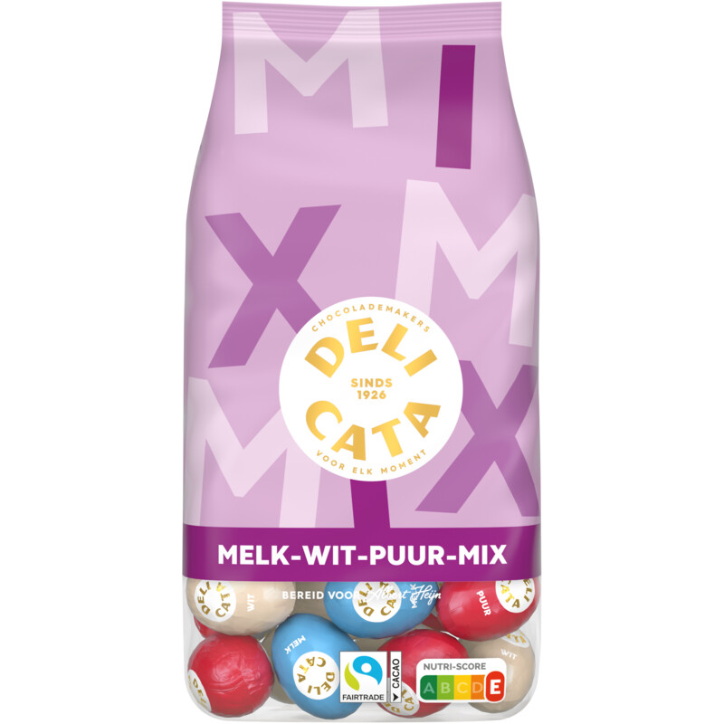 Een afbeelding van Delicata Paaseitjes melk-wit-puur-mix