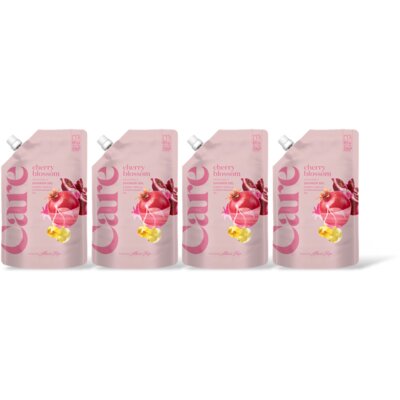 pdp-image-Care Cherry blossom shower gel refill 4-pack