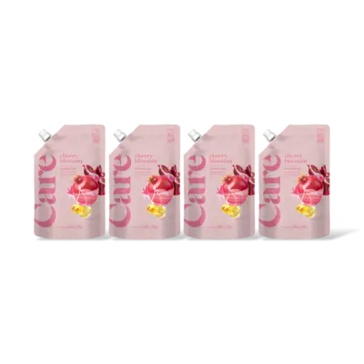pdp-image-Care Cherry blossom shower gel refill 4-pack