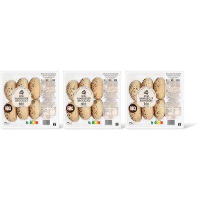 AH Mini hamburgerbroodjes 3-pack