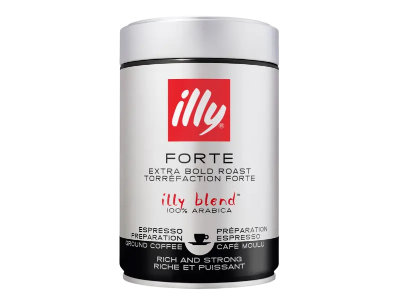 illy Forte 100% Arabica snelfiltermaling