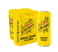 Schweppes Indian tonic 4-pack bel