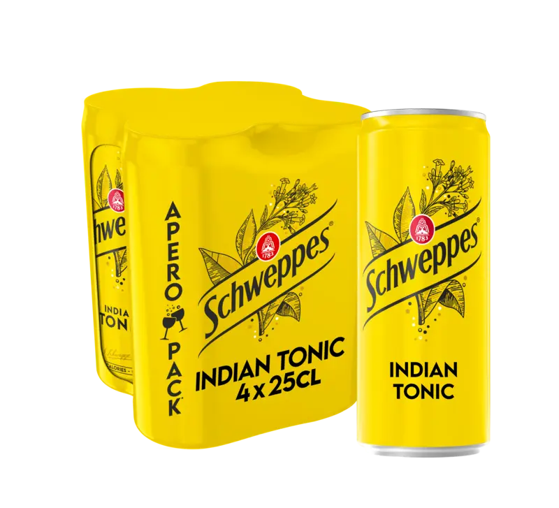 Schweppes Indian tonic 4-pack bel