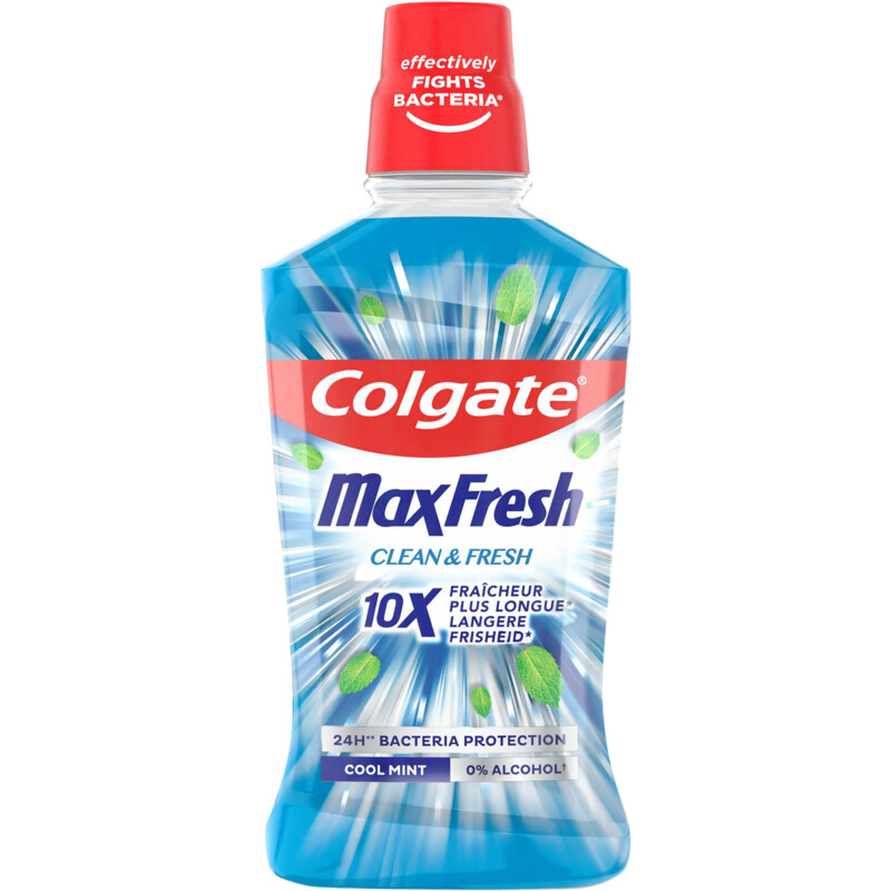Colgate Max fresh blue mondwater