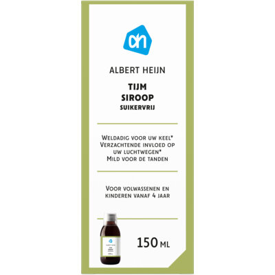 pdp-image-AH Tijmsiroop suikervrij