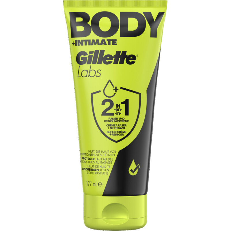 Gillette Labs body + intimate scheercreme