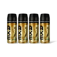 Axe Marshmallow smoke deodorant body 4-pack
