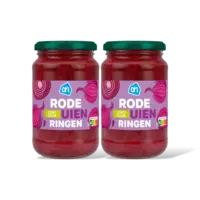 AH Rode uienringen zoetzuur 2-pack