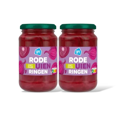 pdp-image-AH Rode uienringen zoetzuur 2-pack