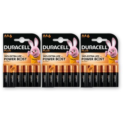 pdp-image-Duracell Plus AA-alkaline batterij MN1500 3-pck.