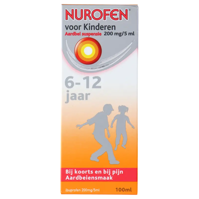 Voor kinderen aardbei suspensie