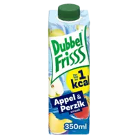 DubbelFrisss 1Kcal appel & perzik
